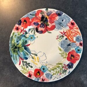 Anthropologie Estudio Flores Sissinghurst Castle floral dinnerwear